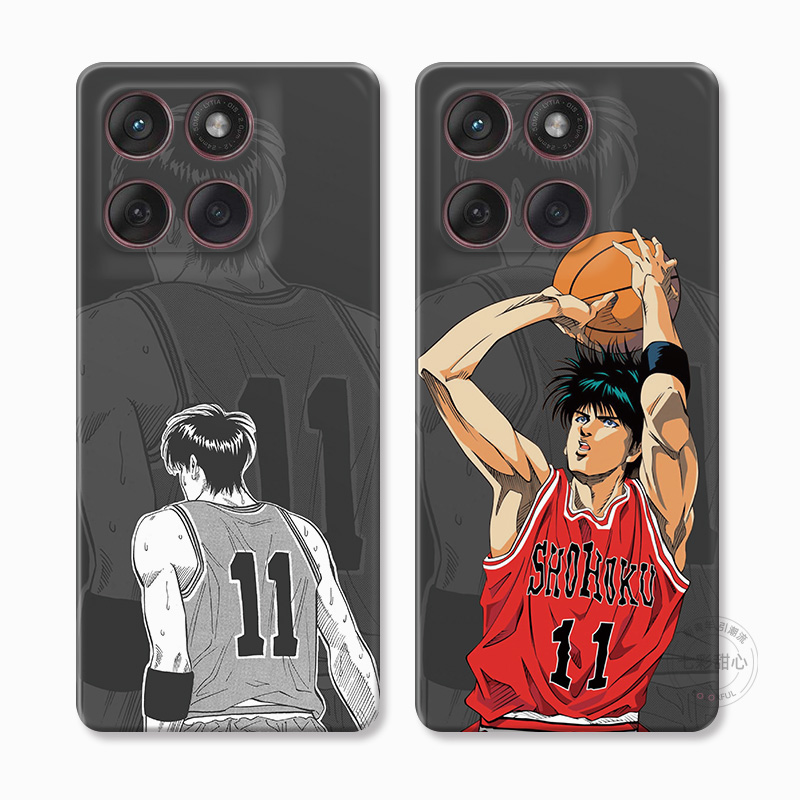 潮男流川枫适用摩托罗拉edge60pro手机壳50/40/S30/G86G85G84G75G56G55G54灌篮高手日系动漫男生女款防摔软