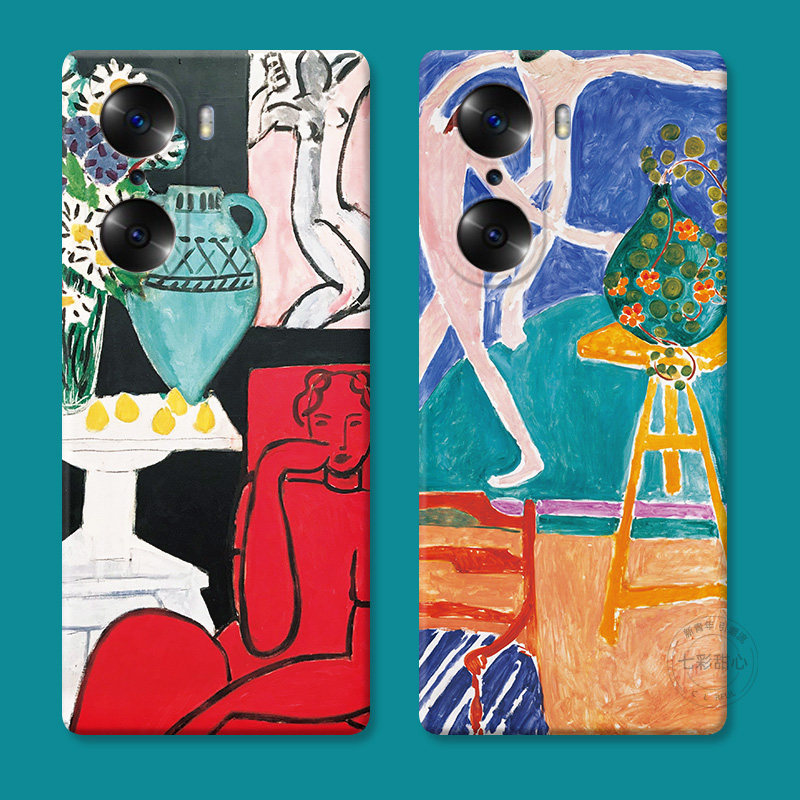 马蒂斯少女适用华为荣耀80手机壳90+70Pro文艺60油画50艺术30s/200/100/9i直屏版GT曲面复古se女款软十,3C数码配件,手机保护套/壳,淘宝优惠券,粉丝福利购,淘宝优惠卷