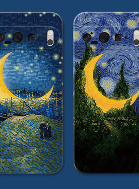 多瑙河散步适用谷歌Pixel10手机壳9pro/8/7/6A创意XL抽象油画梵高文艺女款耐脏软