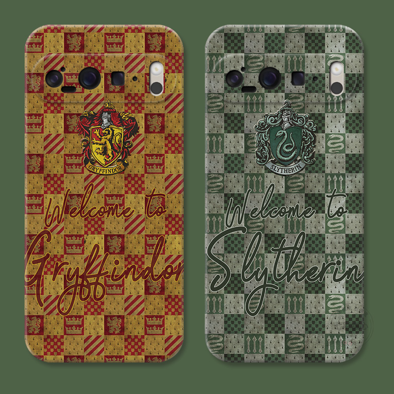 哈利波特适用谷歌Pixel10手机壳9pro/8/7/6A斯莱特林XL棋盘格子欧美个性创意男女款软