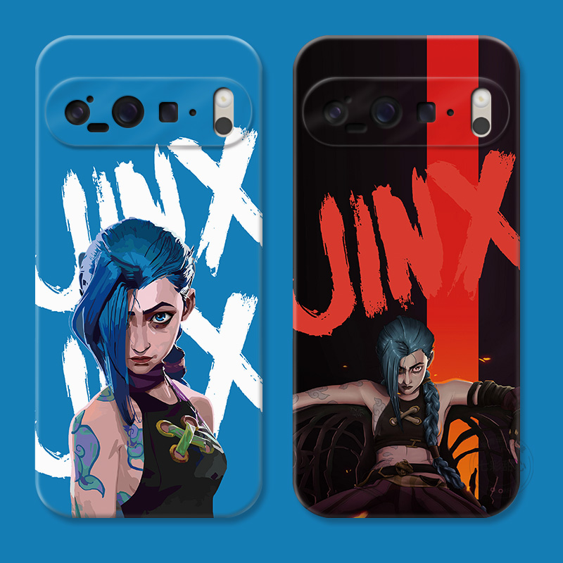 双城之战适用谷歌Pixel10手机壳9pro/8/7/6A金克丝XL个性男生英雄联盟创意女款软