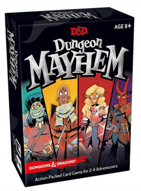 桌游卡牌 Dungeon Mayhem 混乱地下城 全英文疯狂的怪物策略游戏