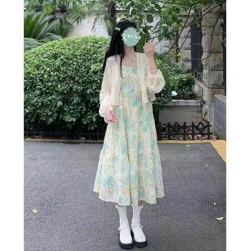 日系小清新甜美可爱嫩绿
