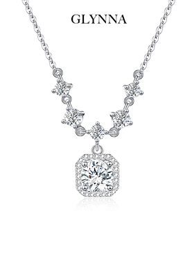 纯银轻奢小众高级感毛衣链简约百搭锆石项链女送妈妈礼物新款爆款