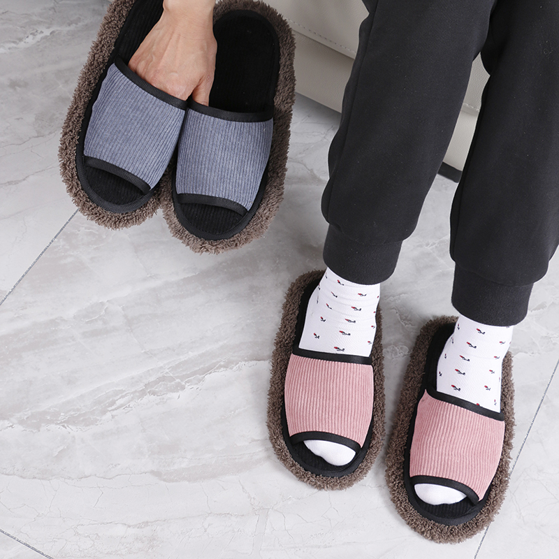 擦地拖鞋可拆洗拖地拖鞋静音清洁