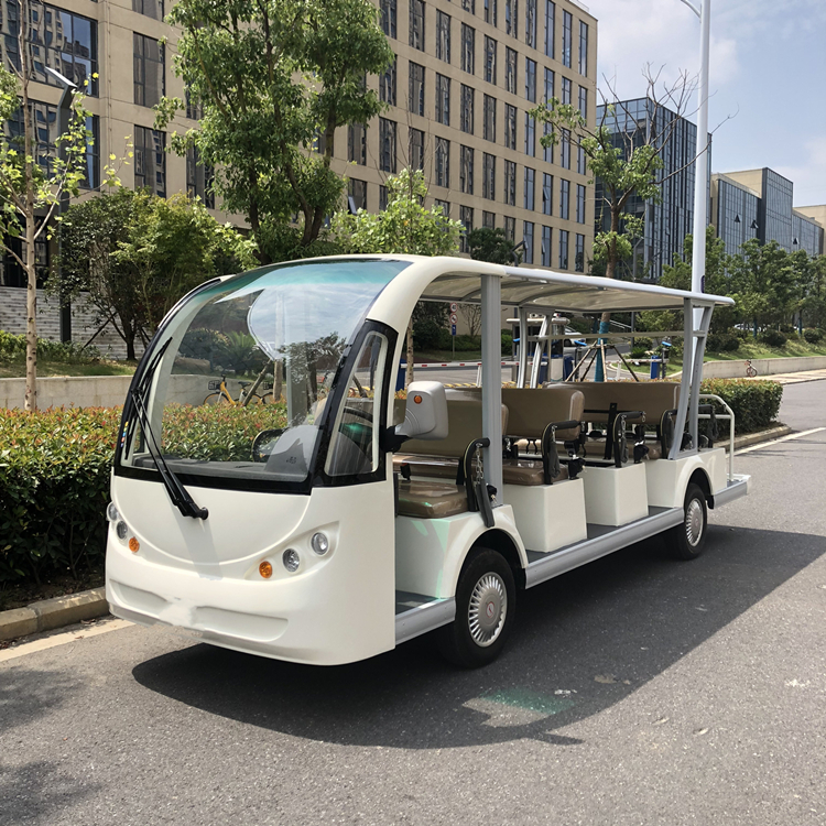 小型公园观光车景区电动车景区校园运营车四轮楼盘酒店接待看房车