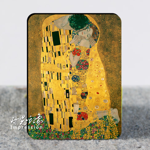 克里姆特作品吻生世之树冰箱贴个