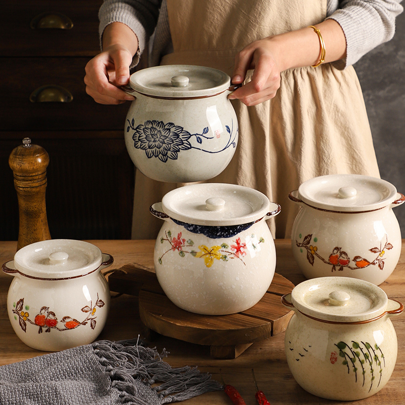 舍里家用耐高温陶瓷猪油坛子
