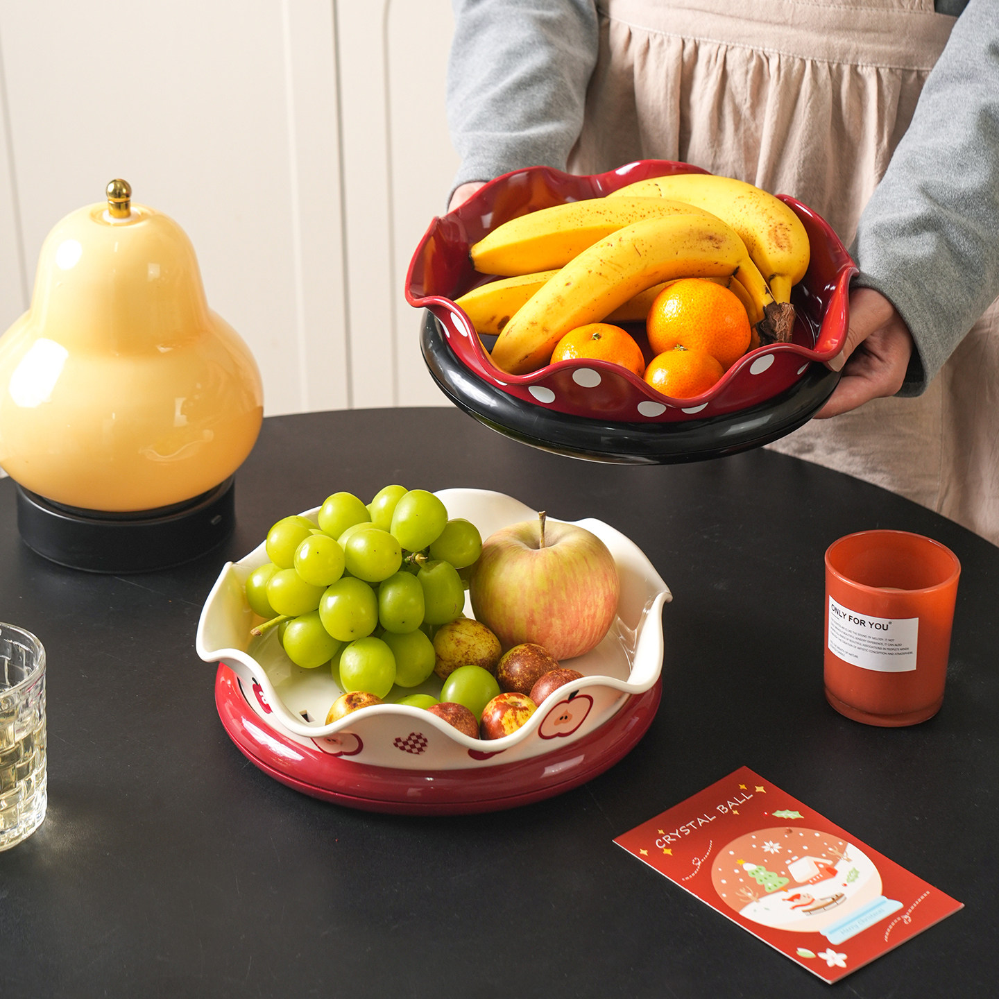 舍里轻奢家用水果盘客厅摆盘茶点盘食品级零食水果盒干果篮坚果盘,餐饮具,果盆/果盘/果篮,淘宝优惠券,粉丝福利购,淘宝优惠卷