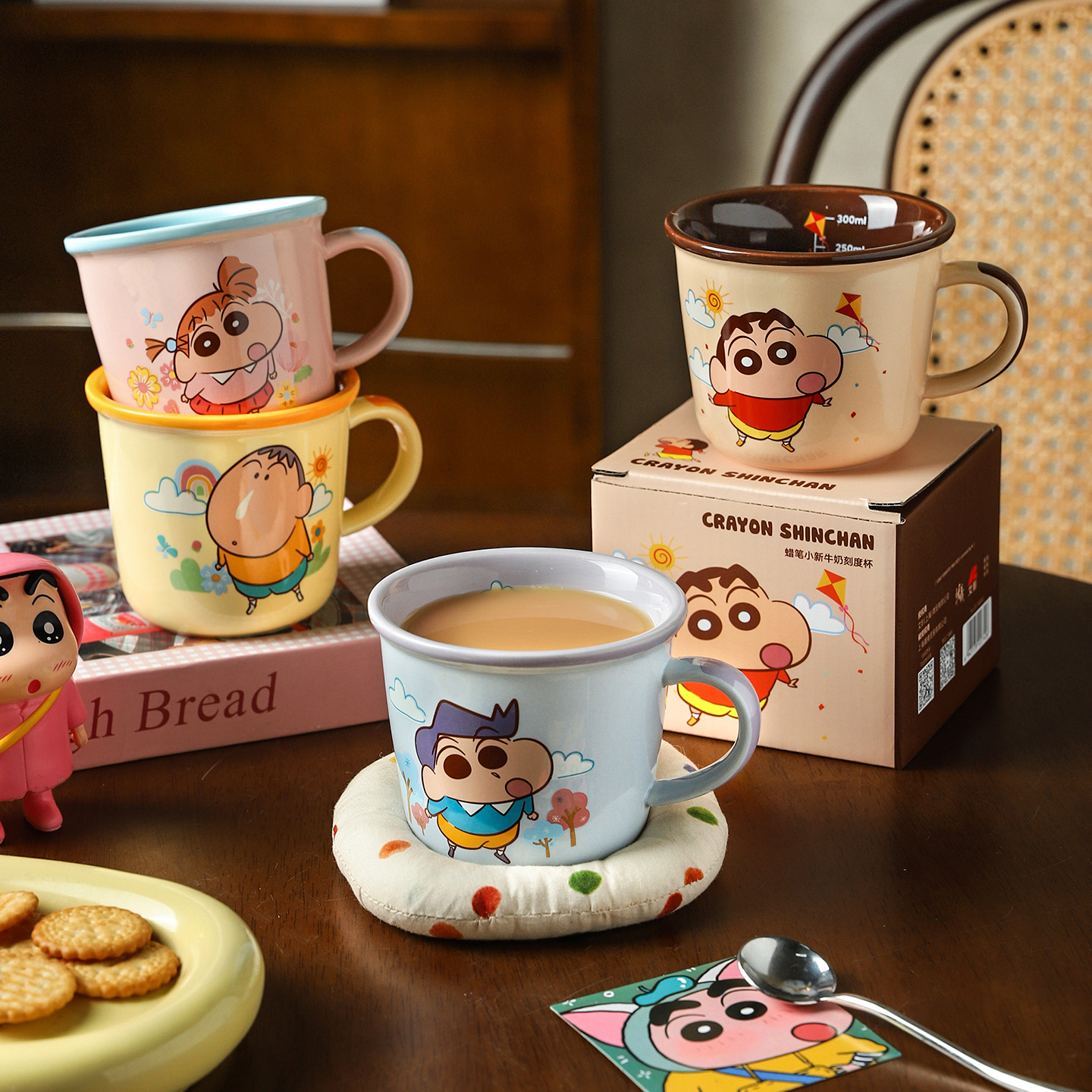 舍里正版联名早餐杯牛奶杯