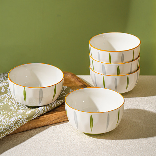 舍里加厚耐高温高颜值米饭碗