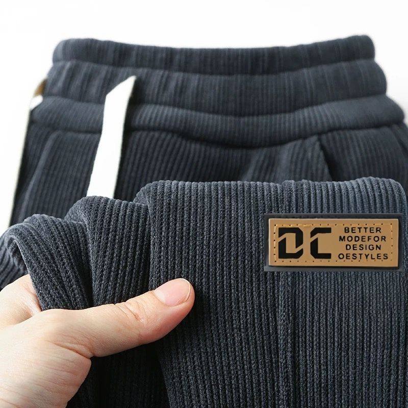 清仓捡漏秋冬新款加绒保暖束脚卫裤男灯芯绒青年男士休闲运动长裤,男装,休闲裤,淘宝优惠券,粉丝福利购,淘宝优惠卷