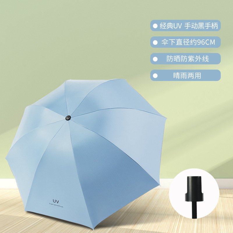 大量全自动折叠太阳伞大号男女遮阳伞加厚防晒晴雨伞定制广告EW89