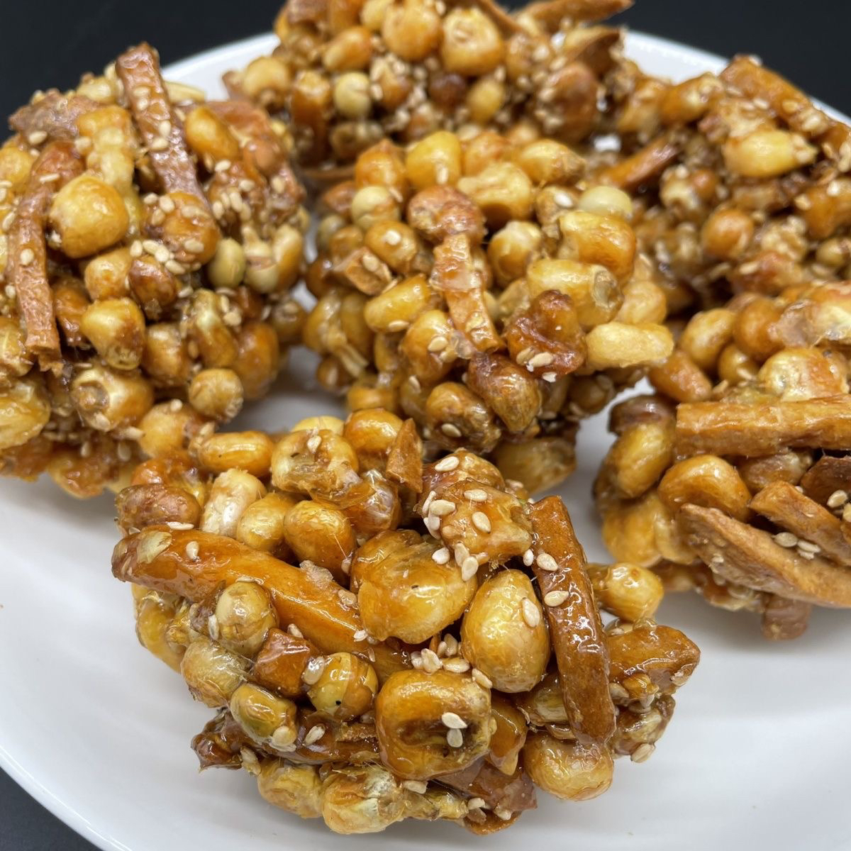 恩施巴东土特产麦芽苞谷糖包谷坨炒玉米红薯条苞谷坨混合杂粮零食