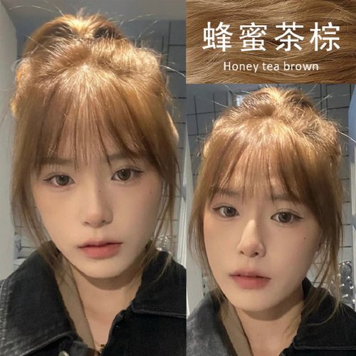 仙女百搭蜂蜜茶棕显白发色