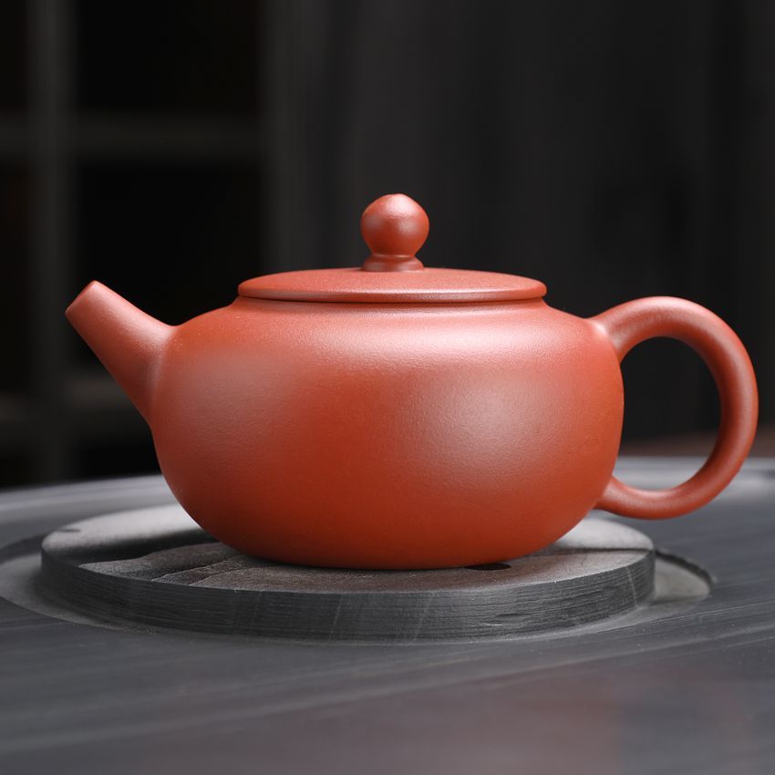 紫砂茶壶手工制作圆壶功夫茶具
