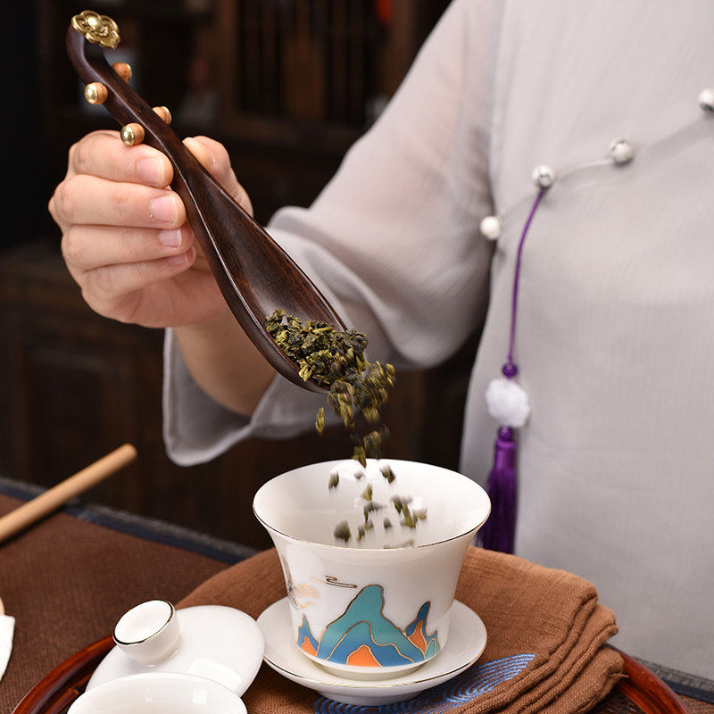 茶匙茶勺茶海废水缸茶杯收纳缸茶剪刀茶渣缸高颜值茶叶过滤垃圾桶