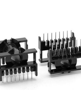 ETD39 ER39骨架磁芯卧式8+8针 变压器材料 Ferrite Core Bobbin