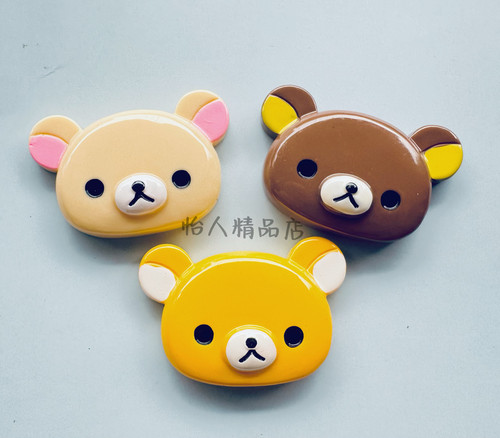 diy平底树脂公仔小狸梨花贴钻