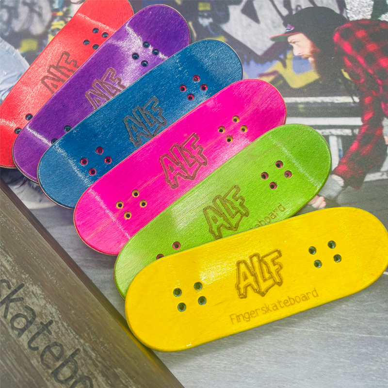 ALF加枫双面五层三色滑板