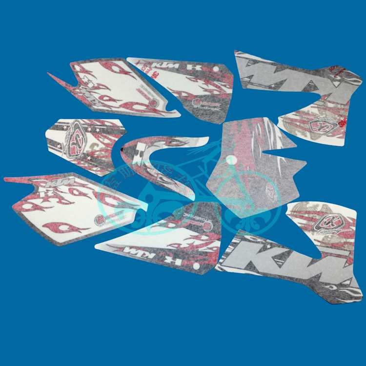 ԽҰĦÍгµ²¨ËÙ¶ûT8 170 189 KTM È«³µÌù3M·ÀË®»ðÑæÌù»¨ÌùÖ½ÌùĤ