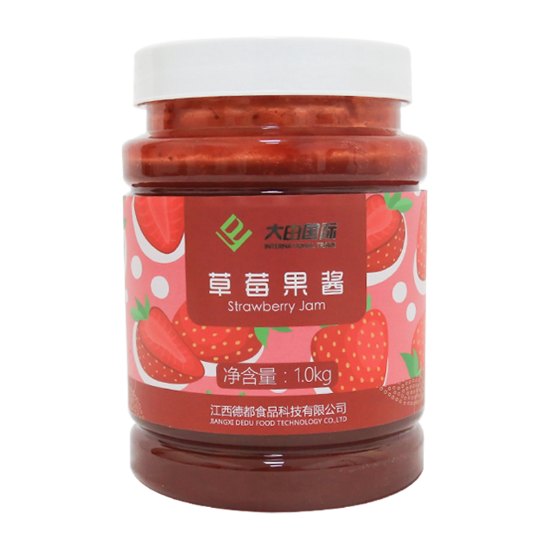 1kg饮品奶茶店专用商用草莓果酱