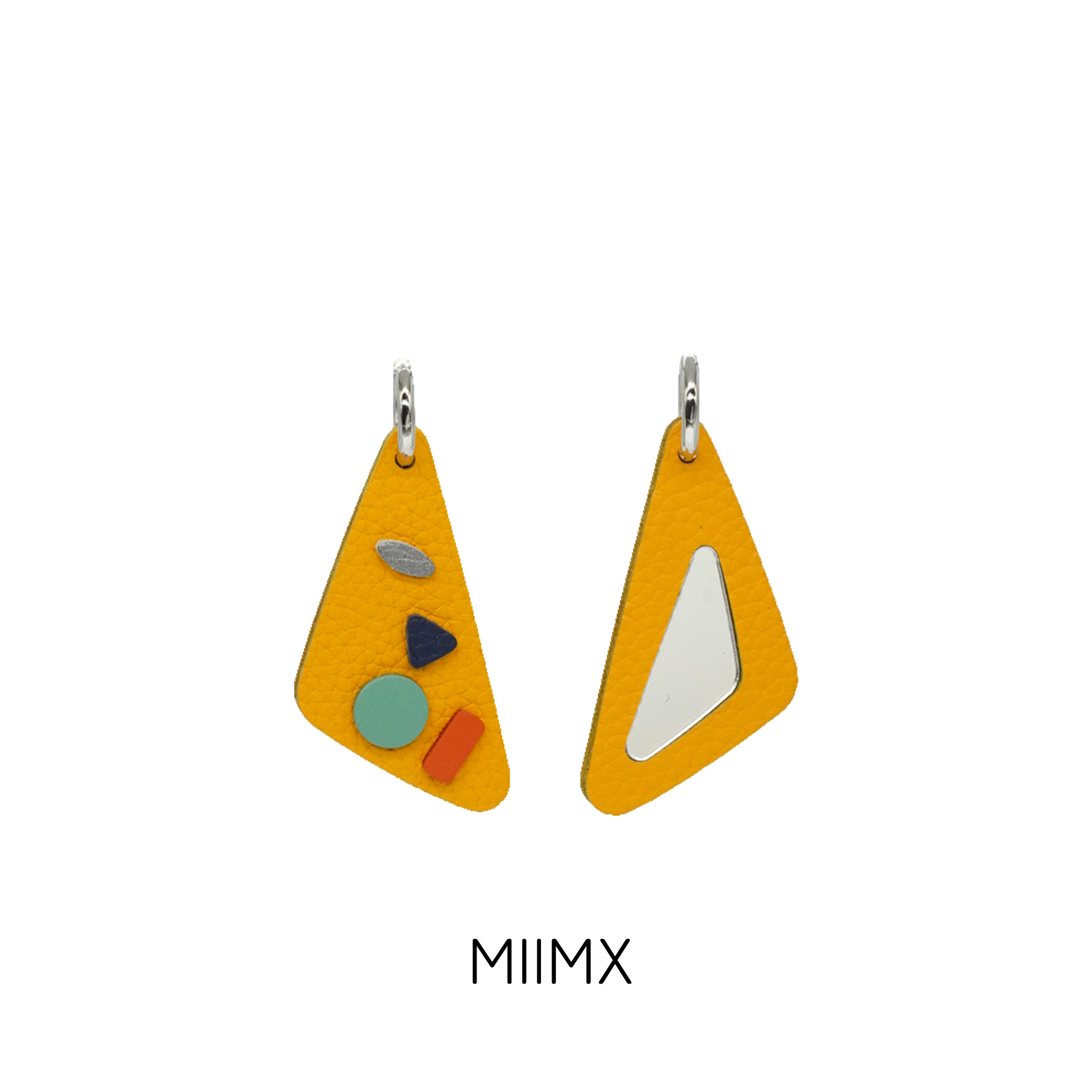 MIIMX多巴胺牛皮女性无耳环