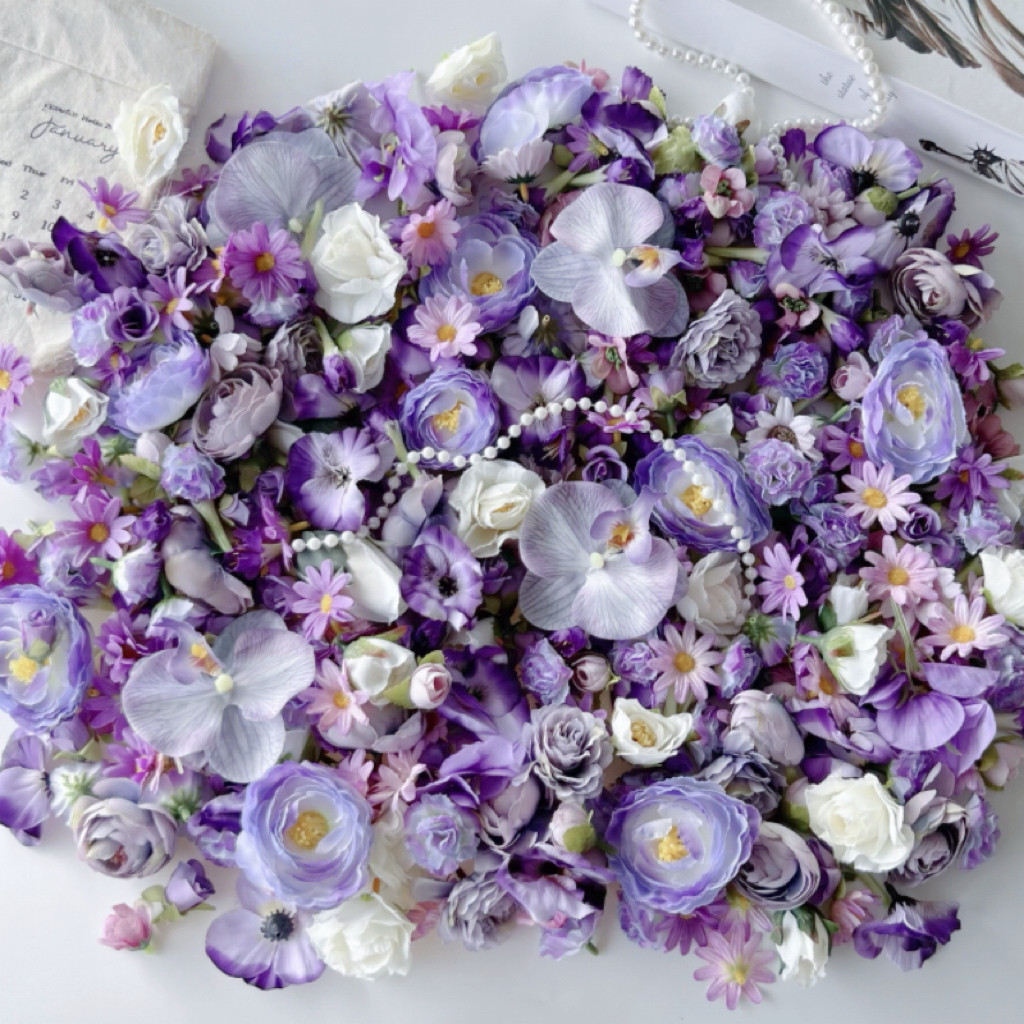 小花朵仿真花假花绢花diy手工材料服装头饰草帽花配件拍摄道具图片