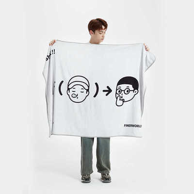 搞怪午睡毯FINERWORLD法兰绒职场