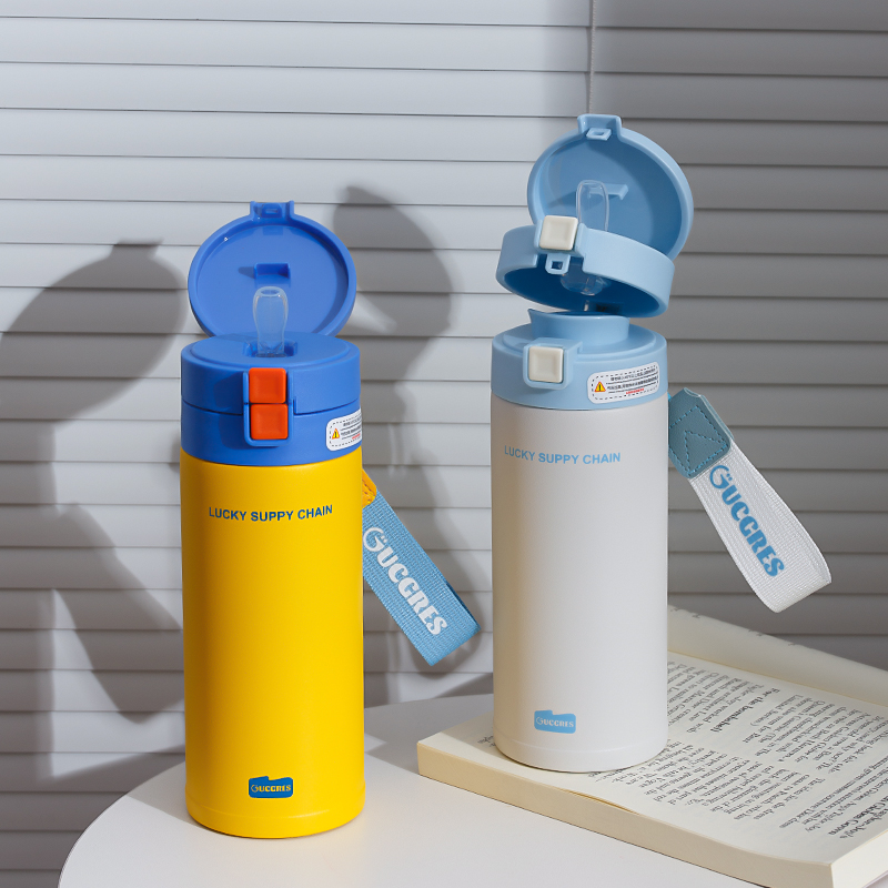 多巴胺新款运动吸管保温杯