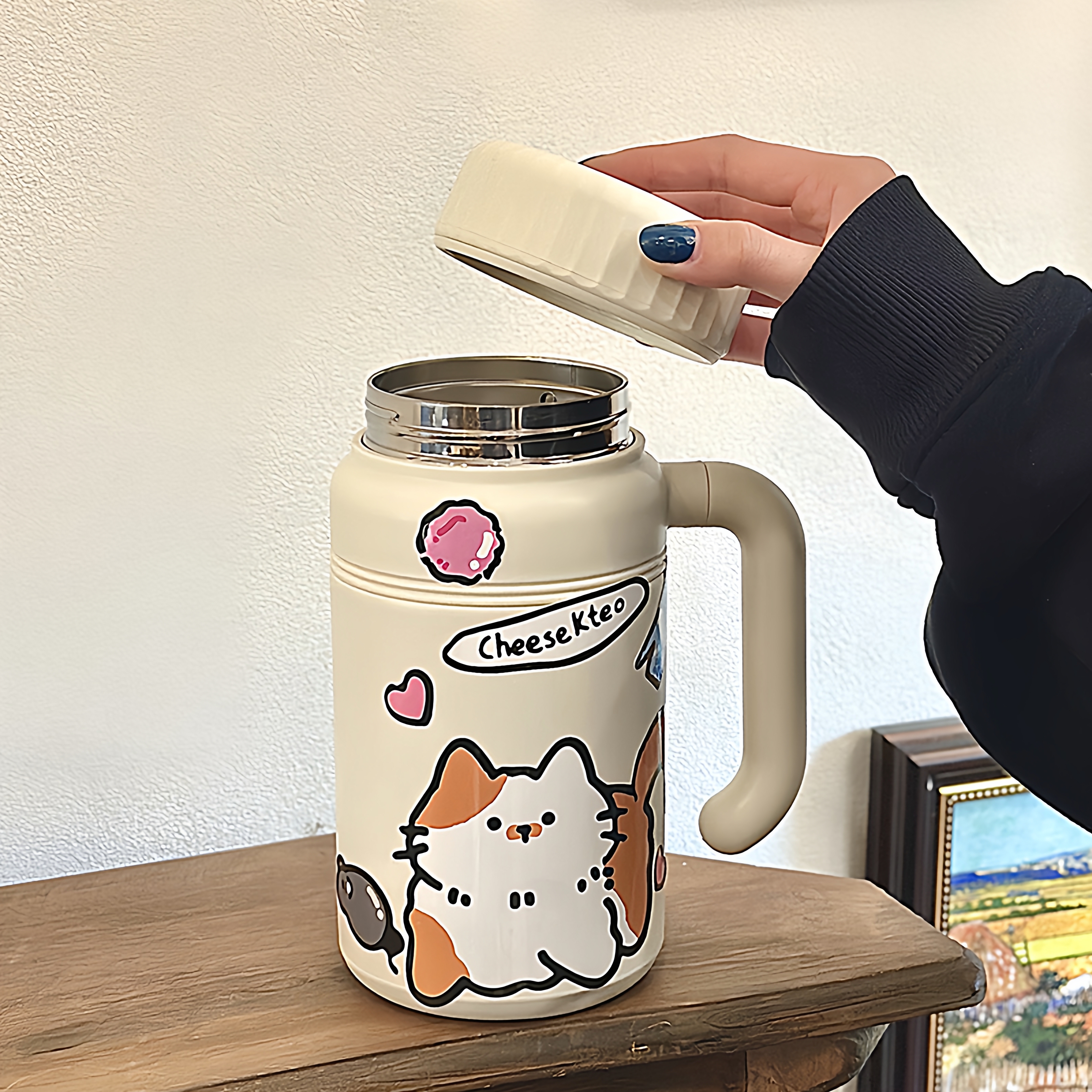 大容量316不锈钢保温杯