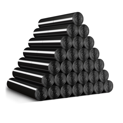 佳帮手垃圾袋家用加厚款手提式清洁袋大号实惠装宿舍用黑色塑料袋