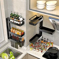 Jiapu Kitchen Blade Blade Blocking стена -Многофункциональная палочка для палочков, ассоциированные вращающиеся вращающиеся полки