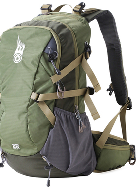 包邮折扣 Pentagram 五角星30L 防泼男女户外登山包双肩骑行背