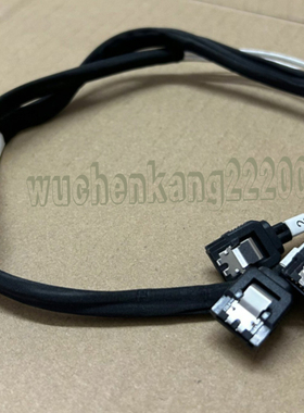 反转4转1 MiniSAS HD 反向数据线 主板4SATA转SFF-8643背板 12G