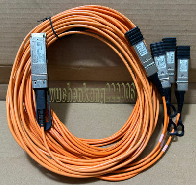 华为原装40G-AOC一分四转4XSFP+10G光纤线QSFP-4SFP10G-AOC10M