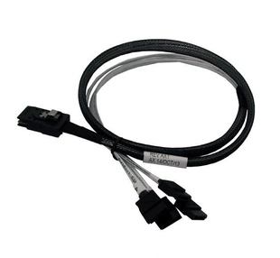 安费诺Mini SAS转sata线1转4 SFF-8087 TO SATA 3.0阵列卡数据线