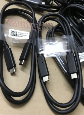 DELL原装全功能usb3.2 Gen2 5a TYPE C数据线100W充电5K4K显示器