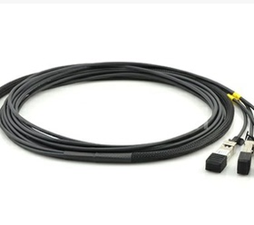 100Gb QSFP28电缆线INTEL opa QSFP28 to 4 x SFP28 (25G) 1米