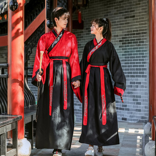 古风改良汉服女装襦裙日常汉元素民国学生班服中国风古装春夏套装