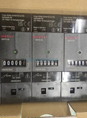 BW70.X9 230V BW70系列Muller小时计数器原装正品替换15440