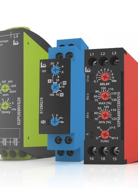 E1ZM10 12-240V AC/DC TELE时间继电器粉红色版 假一罚十