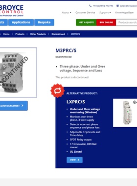 M3PRC/S BROYCE CONTROL MXPRC/S停产LXPRC/S