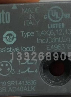 SR AD40ALK-A01N SR AD40ALK 安全开关PIZZATO 安全传感器SMAO1N