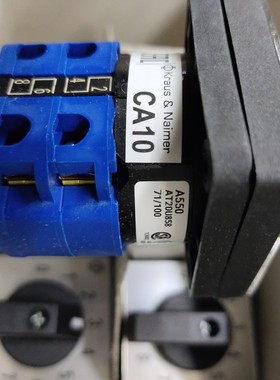 CA10 J-2144 FT1/V750D 带锁匙 原装Kraus & Naimer转换开关