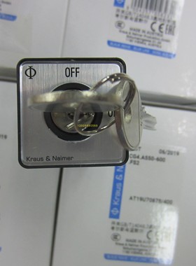 转换开关krausnaimer全新原装CG4  RC0153 FS2/V750D 正品
