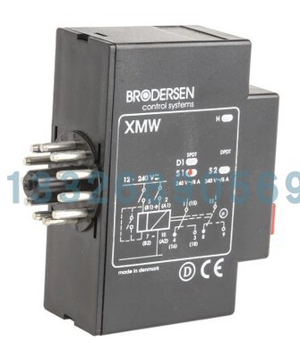 Brodersen时间继电器UNIC XMW-S2 插针式 原装正品 全新