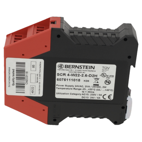 Bernstein SCR4-W22-2.6-D2H/6075111018安全继电器