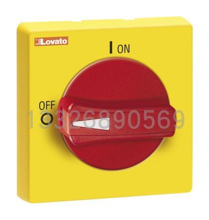 Lovato转换开关手柄GAX把手使用于GA063SA GA-A GA-C GA-D含税