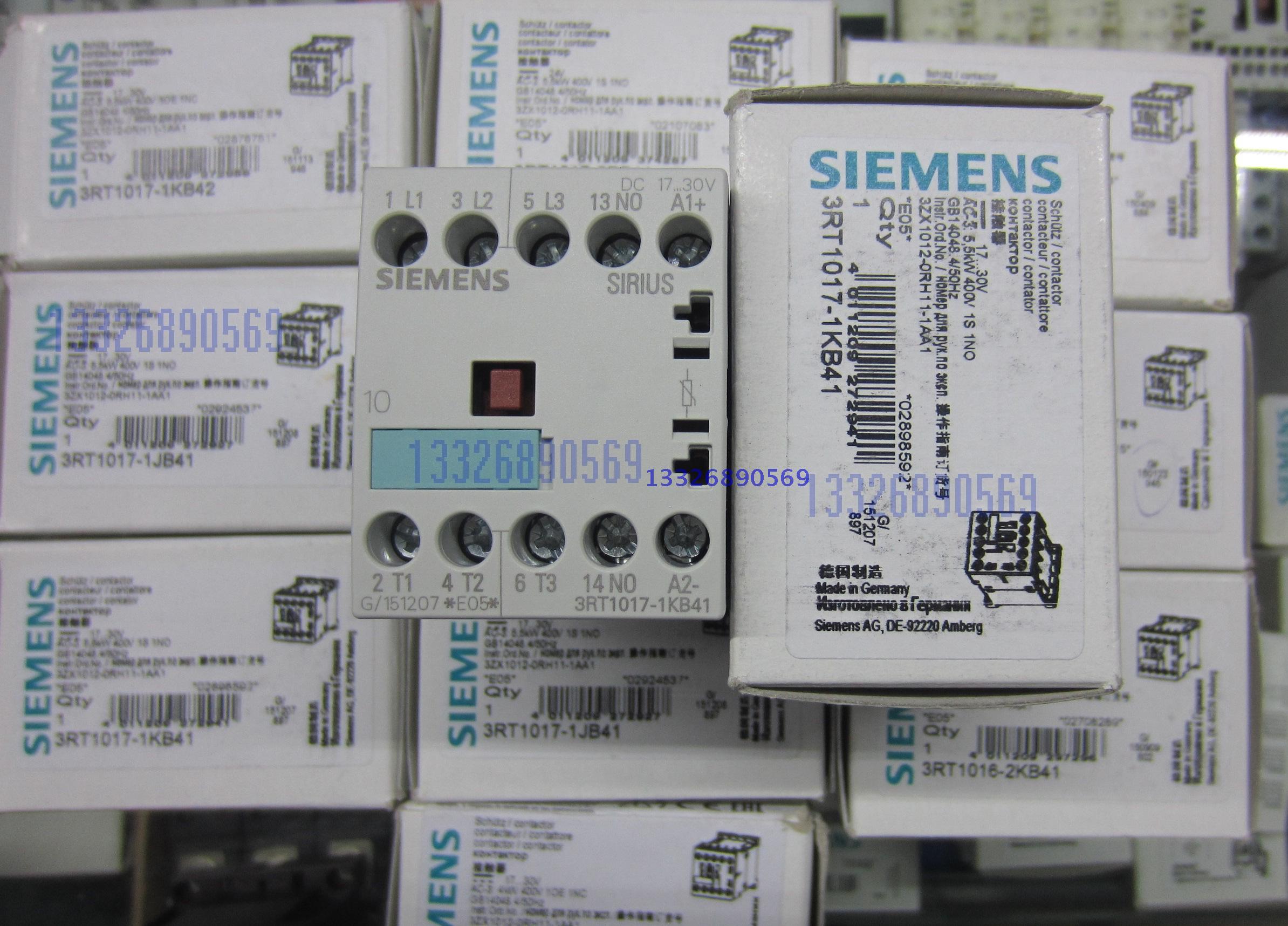 3RT1015-1KB42全新3RT1016-1KB42原装西门子接触器3RT1017-1KB42
